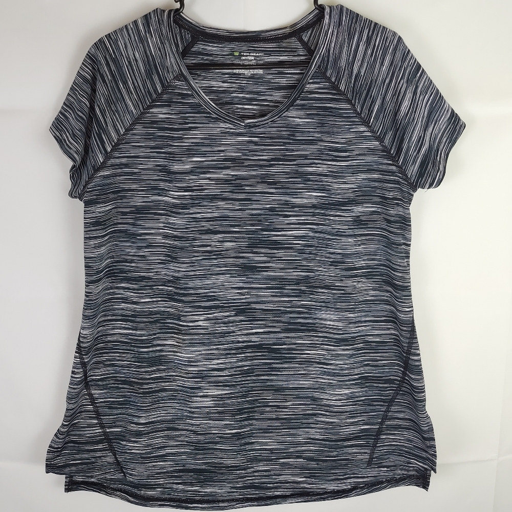Tek Gear Athletic T-Shirt Top Womens L Athleisure Activewear Sporty Gorpcore